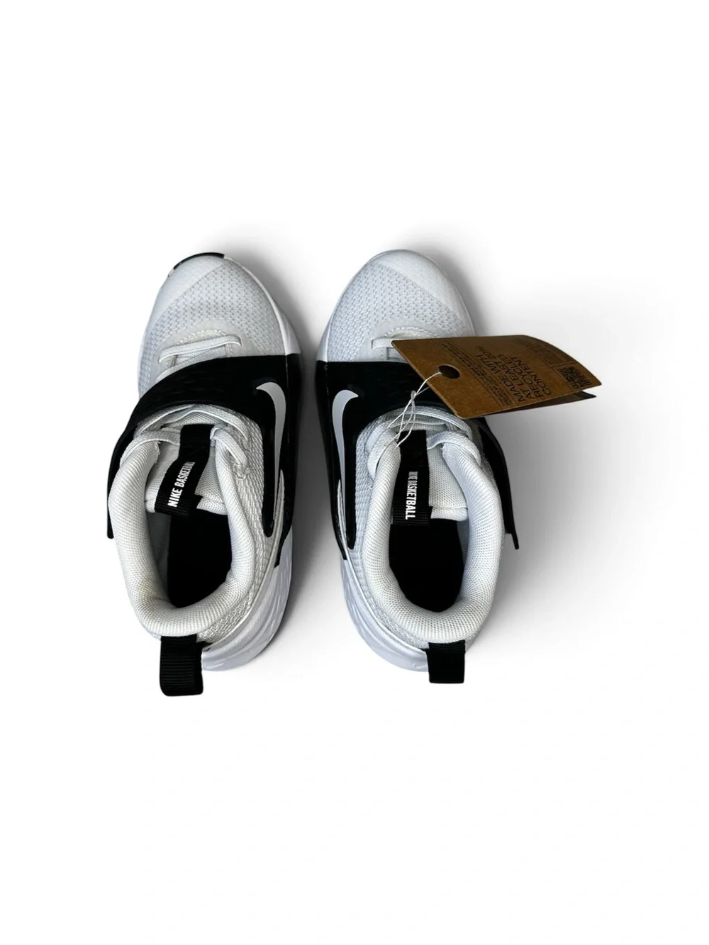 Nike Team Hustle D 12 black and white